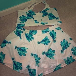 Short and Crop Shirt Set!